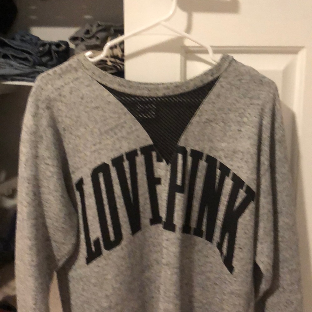 vs long sleeve w mesh cutout